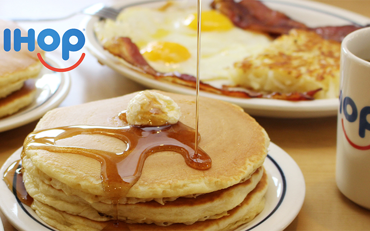 Breakfast for Dinner at IHOP